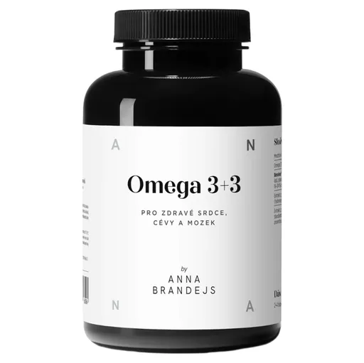 ANNA BRANDEJS Omega 3+3 90 kapsúl