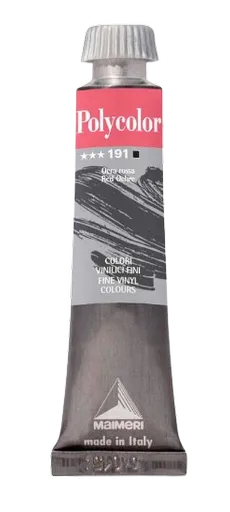 MAIMERI POLYCOLOR - Jemné vinylové farby 191 - red ochre, 20 ml