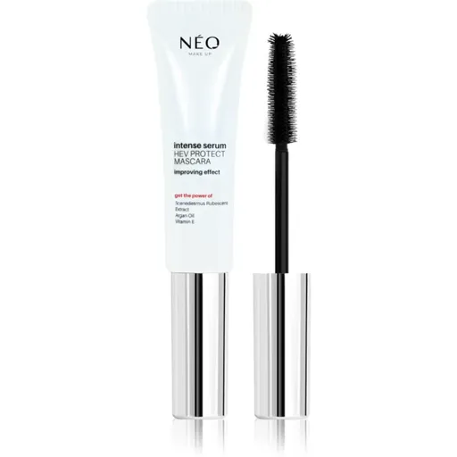 NEO MAKE UP Intense Serum HEV Protect Mascara riasenka pre objem a zahustenie rias odtieň Black 9 ml