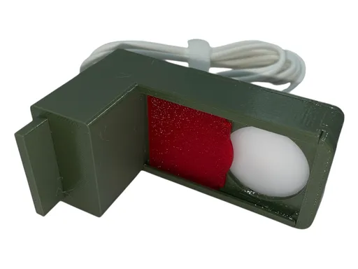 LAMP osvetlenie na teráriá armádna zelená 87x40x45 mm