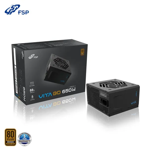FSP VITA BD/650W/ATX 3.1/80PLUS Bronzia 230V/Retail