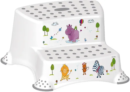 OKT Dvojstupienok HIPPO – biely (3110141544008)