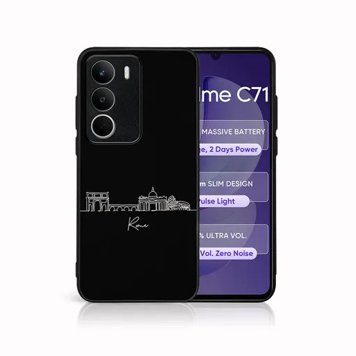 MY ART Ochranný kryt pre Realme C71 ROME (205)