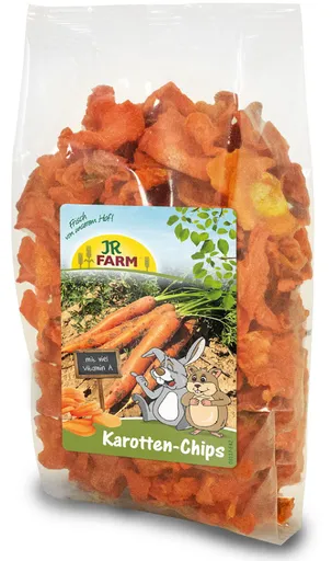 JR FARM carrot plátky mrkvy pre hlodavce 125 g
