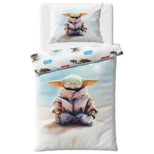 Detské obliečky Star Wars Baby Yoda, 140 x 200 cm, 70 x 90 cm