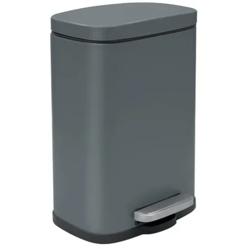 Spirella Spirella pedálový odpadkový kôš akira matná šedá oceľ 5 l 10.19836