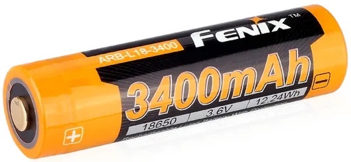 Fenix nabíjateľná batéria 18650 3400 mah li-ion
