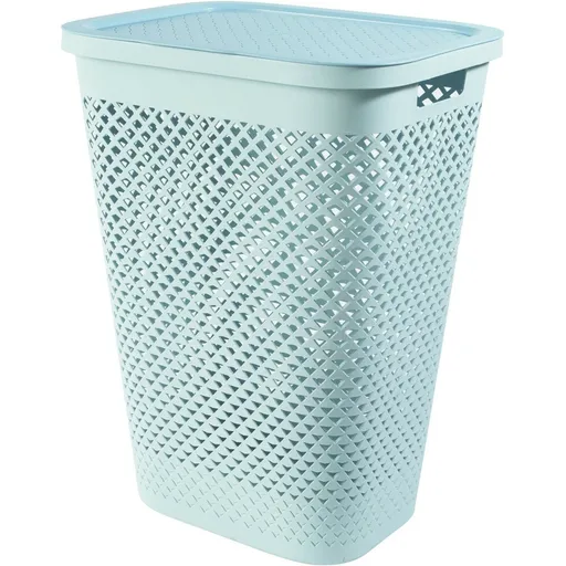 Curver Kôš na špinavú bielizeň Pure 55 l, modrá
