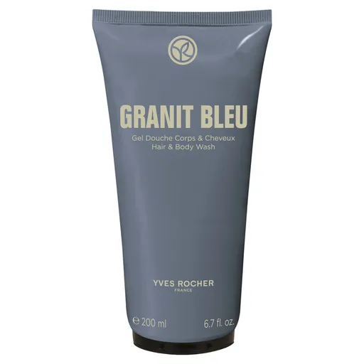 YVES ROCHER Sprchový gél na telo a vlasy Granit Bleu 200 ml