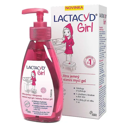 LACTACYD Girl ultra jemný intímny umývací gél 200 ml
