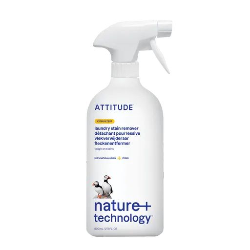 ATTITUDE Odstraňovač škvŕn s vôňou citrónovej kôry s rozprašovačom 800 ml