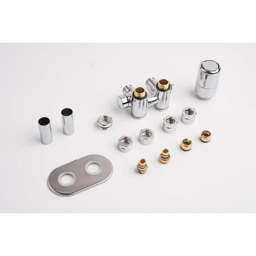 P.M.H. Nura termostatický ventil kombinovaný 6x7 cm chróm NUR-R-C