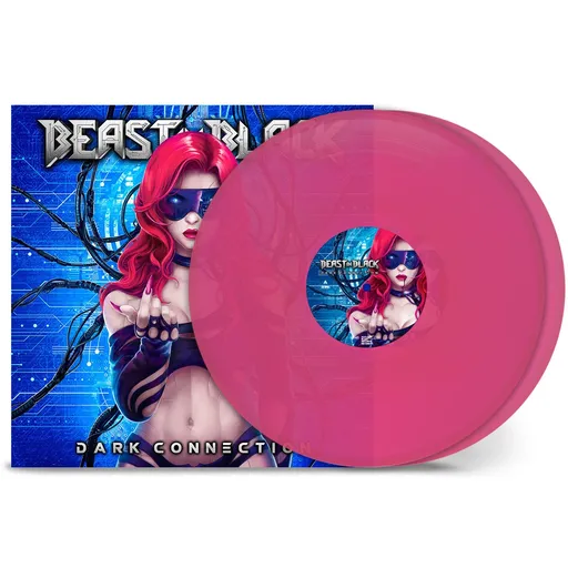 Battle Beast Dark Connection Coloured Transparent Magenta 2 Vinyl LP