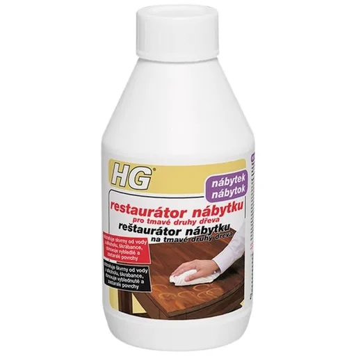 HG reštaurátor nábytku na tmavé druhy dreva HGRNT
