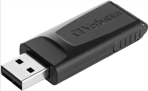 VERBATIM Flash Disk 32GB Store 'n' Go Slider, čierna