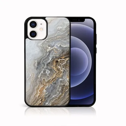 MY ART Ochranný obal pre Apple iPhone 12 mini BEIGE (151)