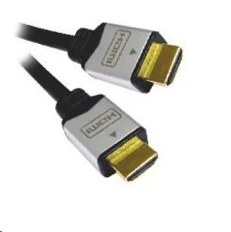 PREMIUMCORD Kábel HDMI A - HDMI AM/M 2m pozlátené a kovové HQ konektory, 4K