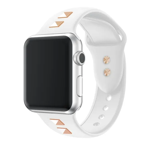 Remienok Apple Watch 9 / 8 / 7 (41mm) / 6 / SE / 5 / 4 (40mm) / 3 / 2 / 1 (38mm) biely