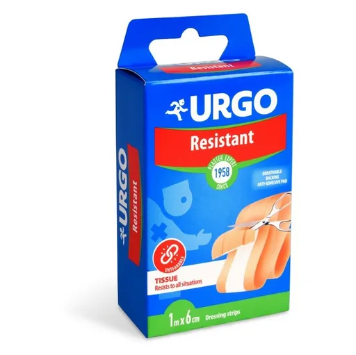 URGO Resistant odolná náplasť 1 m x 6 cm