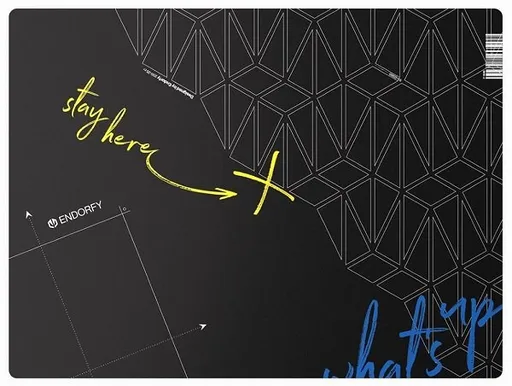 Endorfy podložka pod stoličku/120x90cm/PVC/čierna