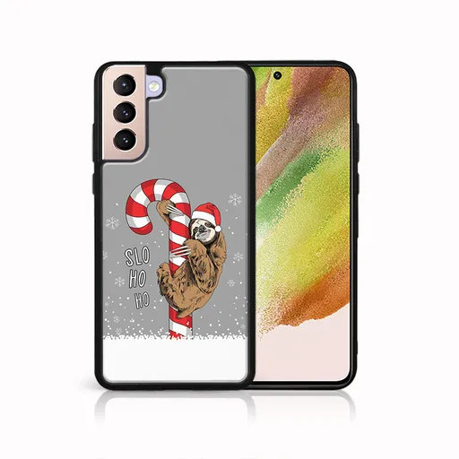 MY ART Kryt s vianočným dizajnom Samsung Galaxy S22 5G CANDY (076)