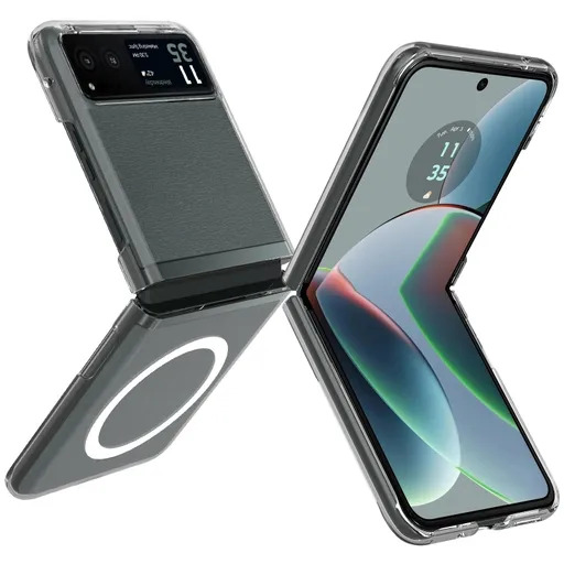 TRANSPARENT MAGSAFE Kryt pre Motorola Razr 40 priehľadný