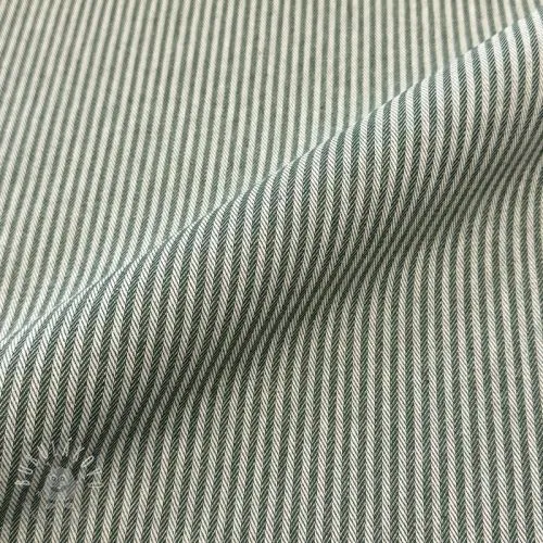 Dekoračná látka DOBBY Colored stripe bottle green