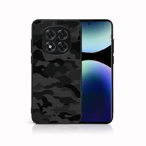 MY ART Ochranný kryt pre Xiaomi Redmi Note 14 Pro 5G BLACK CAMO (234)