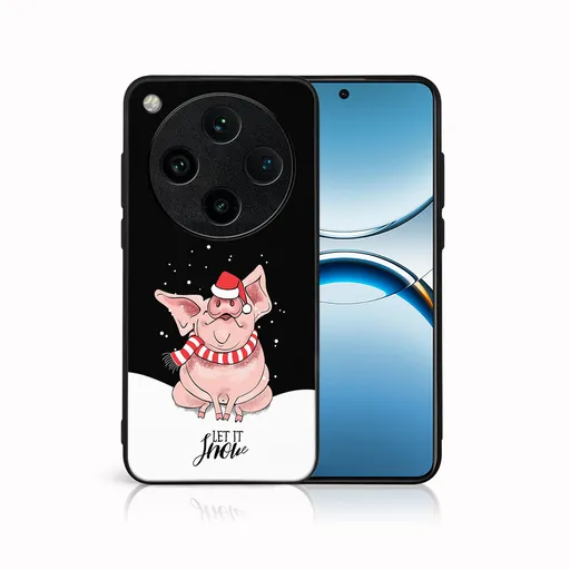 MY ART Kryt s vianočným dizajnom Oppo Find X8 Pro 5G LET IT SNOW (075)
