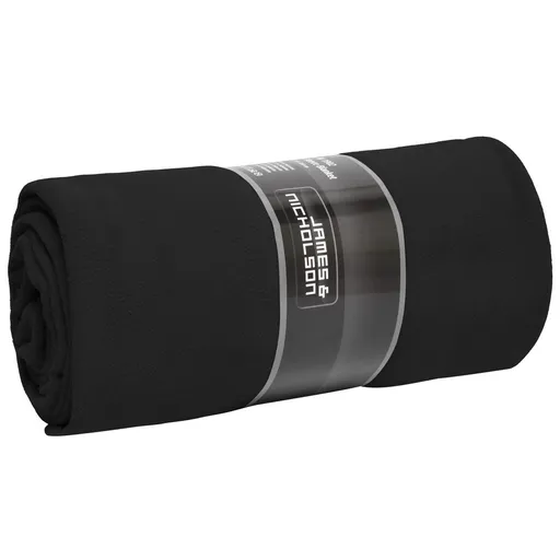 James & Nicholson (Daiber) Veľká fleecová deka JN1902 - Čierna