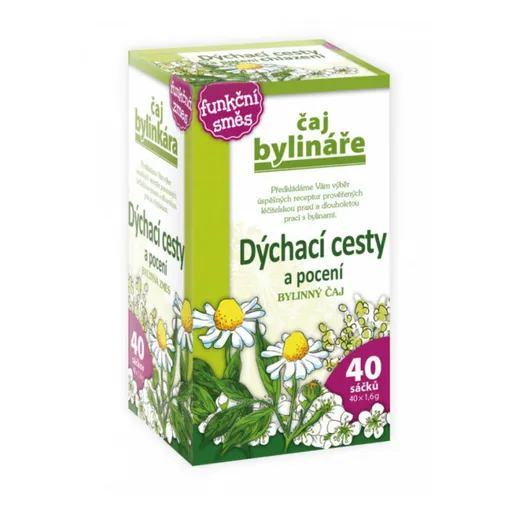BYLINÁŘ Dýchacie cesty a potenie 40 sáčkov