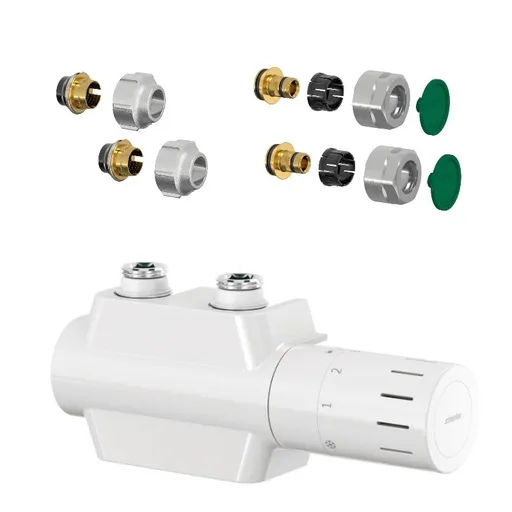 HOPA - UNI-SADA, univerzálny stredový ventil - Farba - Biela RDUNISADAW