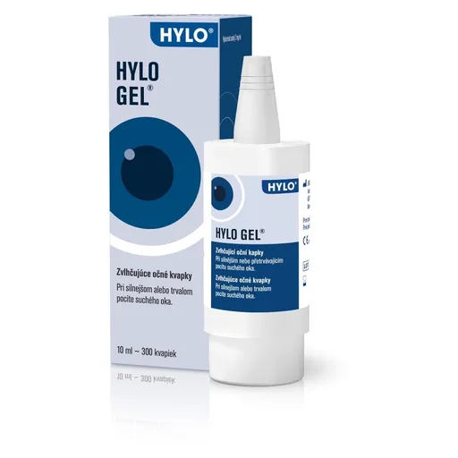 HYLO-GEL zvlhčujúce očné kvapky 10 ml