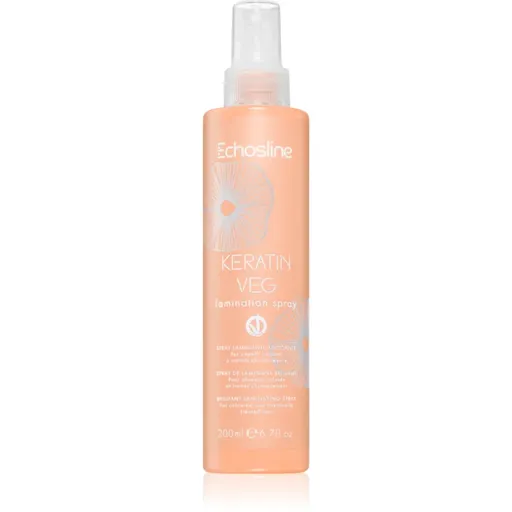 Echosline Keratin veg Lamination Spray laminačný sprej na lesk a hebkosť vlasov 200 ml