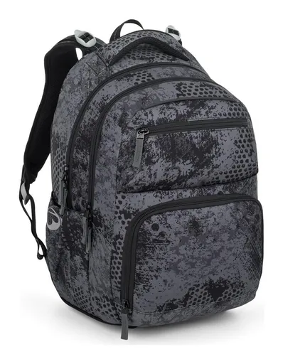 Školská taška Bagmaster ZIPSTER 25 B Grey