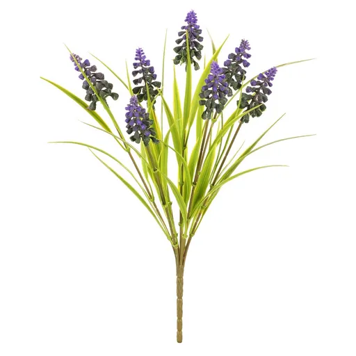 Umelá kytica Modrica, 7 hláv, 15 x 15 x 33 cm