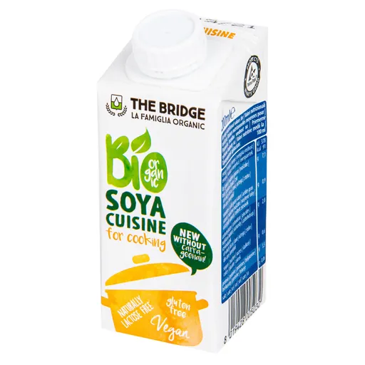 THE BRIDGE Sójová alternatíva smotany na varenie 200 ml BIO