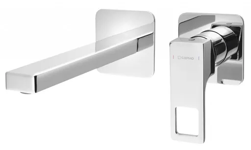 SAPHO - FORATA podomietková umývadlová batéria, 18,5cm, chróm FT018