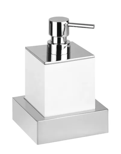 SAPHO - X-STEEL dávkovač mydla na postavenie 200ml, biela mat XS104W