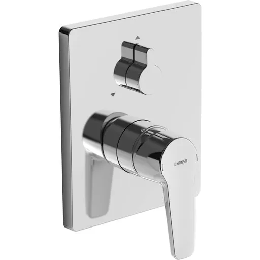 Hansa Polo sprchová a vaňová batéria bez podomietkového telesa chróm 80623093