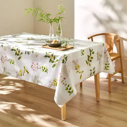 Voskovaný obrus s jarnou potlačou