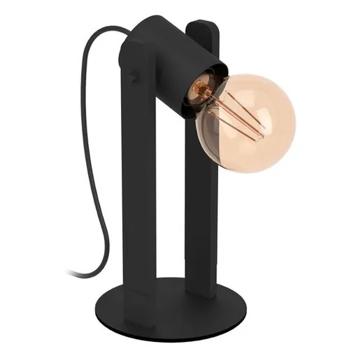 Stolová lampa Eglo PLIMSOLL čierna 43849