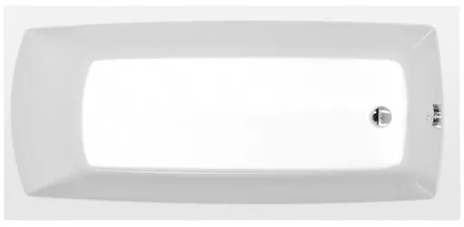POLYSAN - LILY obdĺžniková vaňa 150x70x39cm, biela 72273