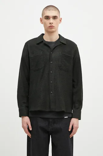 Košeľa s prímesou vlny Universal Works