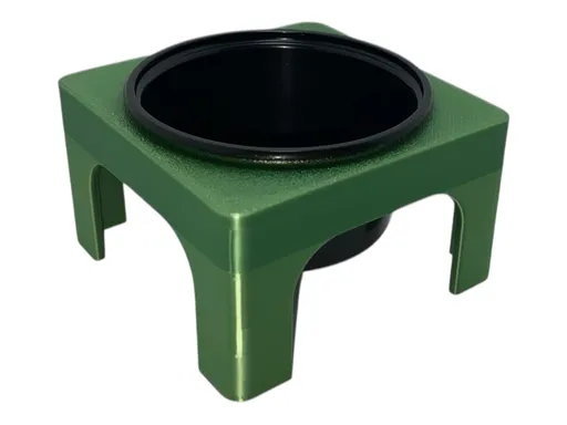 CUP80 držiak na misky na dno terária, tropická zelená 80 ml