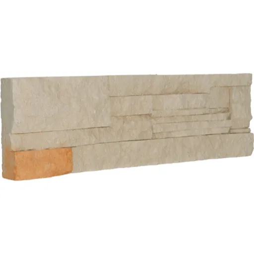 Vaspo Kámen lámaný obklad kameň lámaný béžová 10,7x36 cm reliéfna V53003