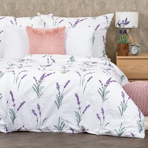 4Home Bavlnené obliečky Lavender, 140 x 220 cm, 70 x 90 cm