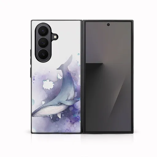 MY ART Ochranný kryt pre Samsung Galaxy Z Fold7 5G WHALE (242)