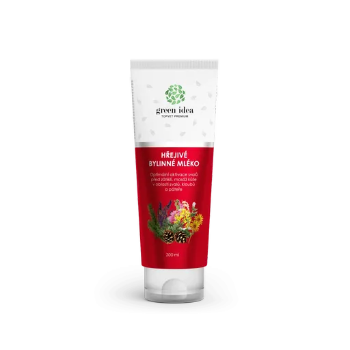 Hrejivé bylinné mlieko 200 ml – Green idea