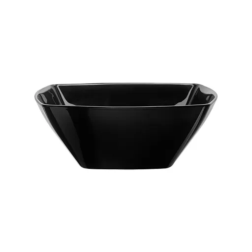 MAKRO - Miska 22,2x8,4cm Eclissi Nero, čierna z tvrdeného skla